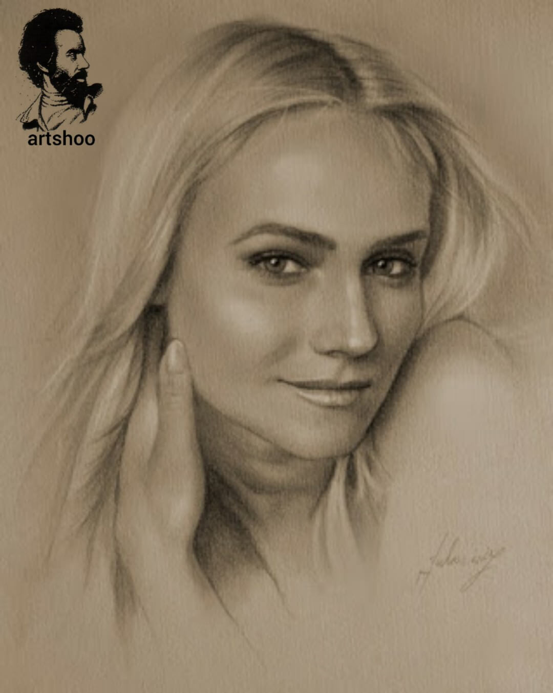 آموزش نقاشی سیاه قلم